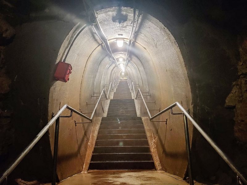 Ninety Steps Down Into 1845