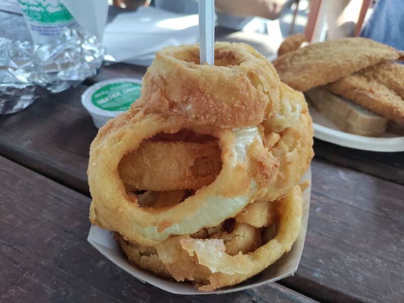 Onion Rings Get Made By The Ton Around Here