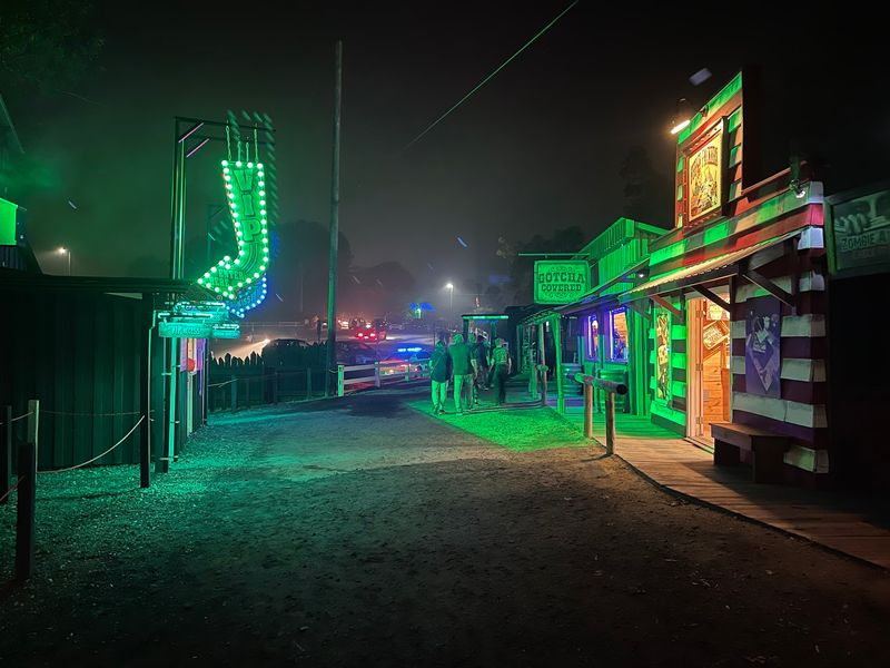 Your Night Starts With A Party In The Midway Courtyard