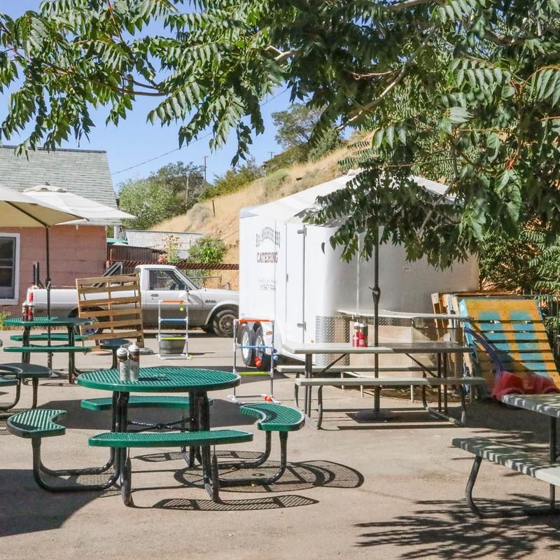 Patio Seating With Misters