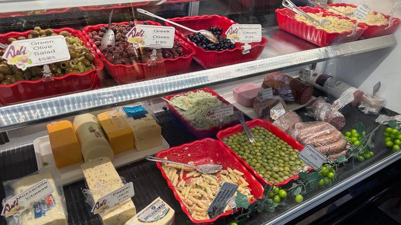 A Deli Case Packed With Italian Favorites