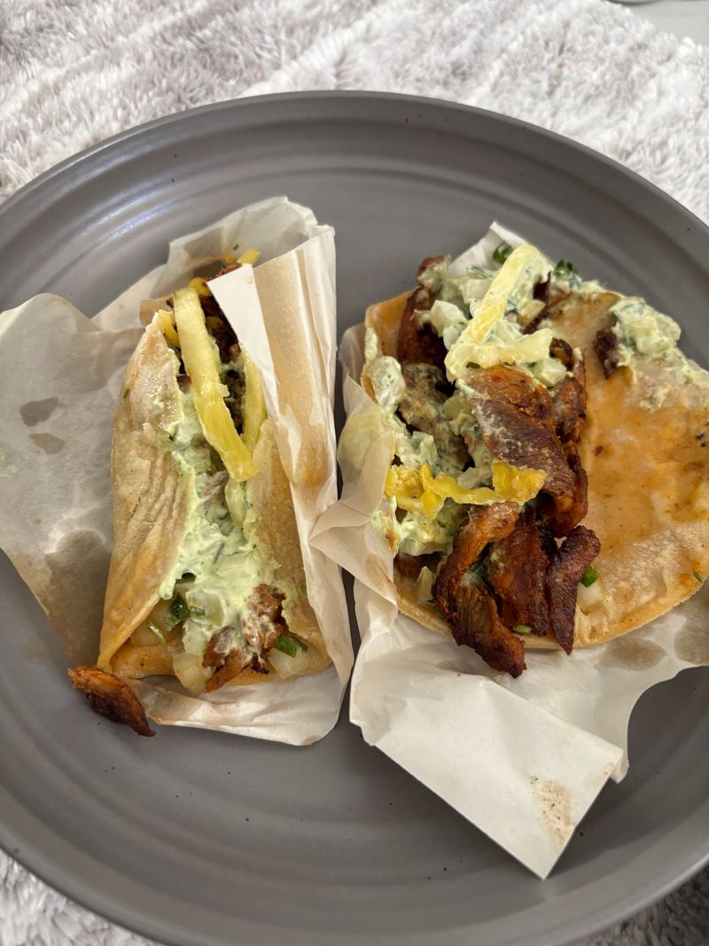 Al Pastor Spinning Right Off The Spit