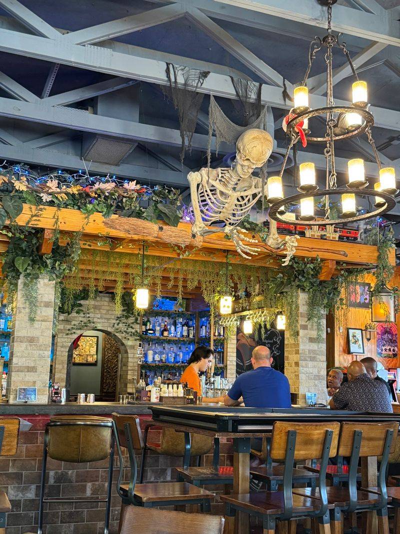 Porch Seating and a Welcoming Crowd
