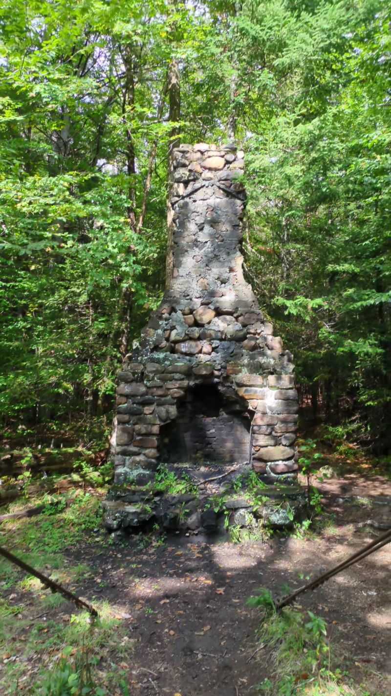 That Lonely Stone Chimney Has Seen A Lot Of Guests