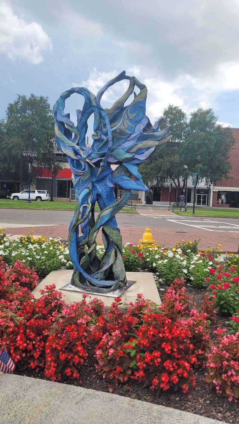 Art And History Keep Popping Up Along The Way