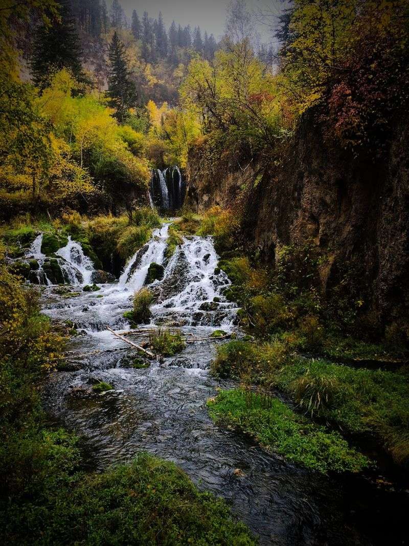 Old Wagon Brakes Gave These Falls Their Name