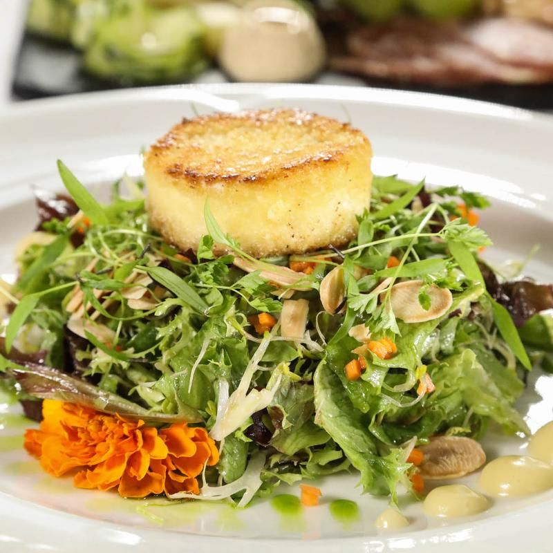 Start With Foie Gras, Crab Cakes, Or A Warm Goat Cheese Salad