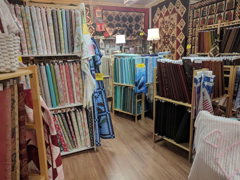 Fabric Shelves That Go On And On