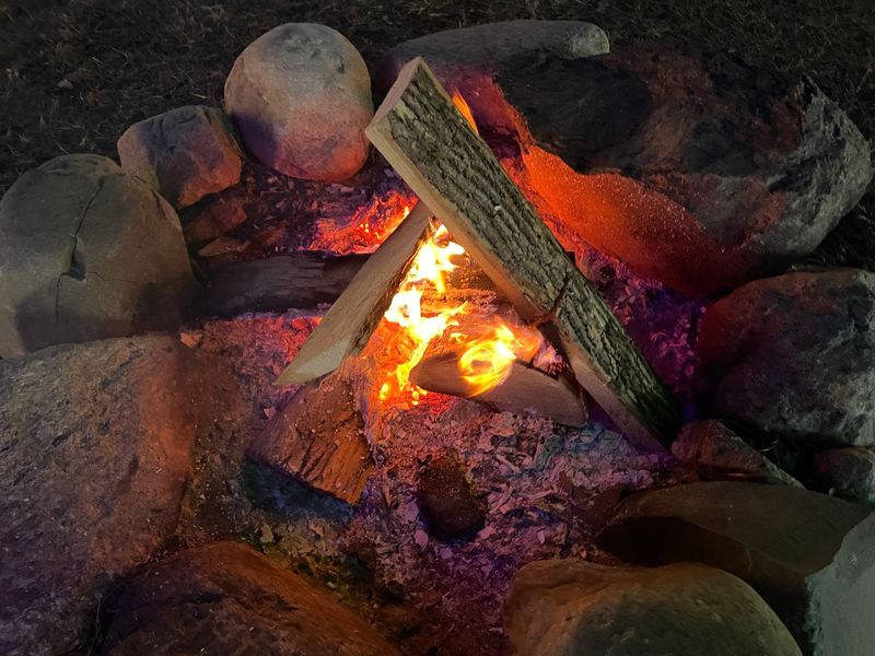 Rent Your Own Heated Cabin With A Bonfire Out Front