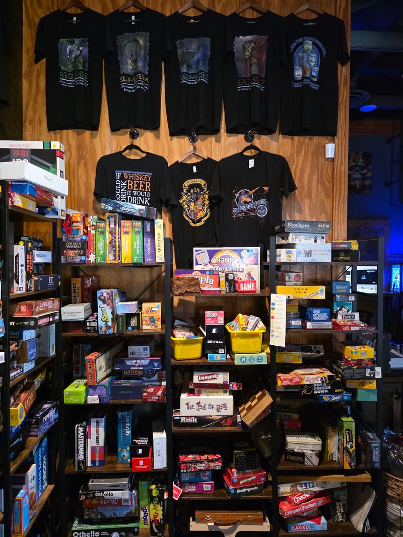 More Than 200 Board Games on the Shelves