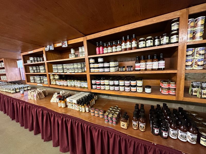 Shelves Packed With New England