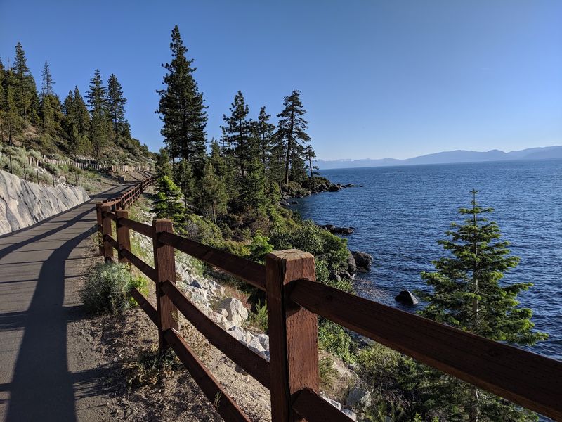 A Mile Walk On A Paved Trail