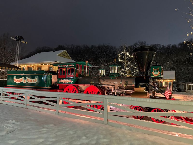 Riding the Carillon Park Railroad
