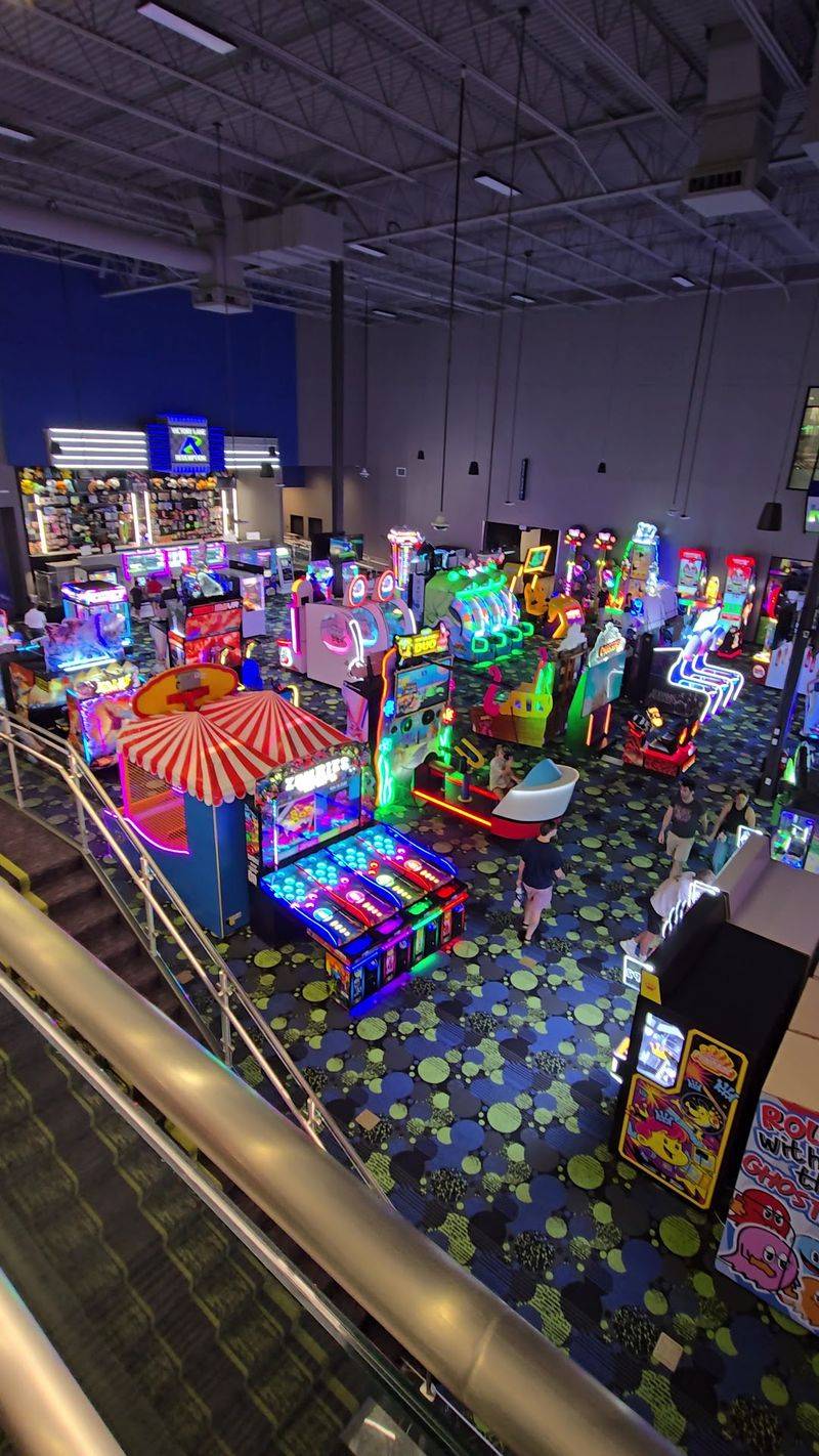 Over 150 Arcade Games Wait Between Races