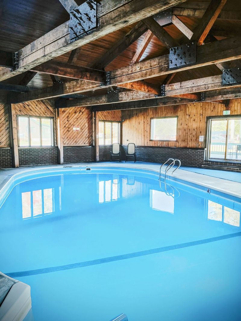 Rain Or Snow, The Heated Indoor Pool Has You Covered