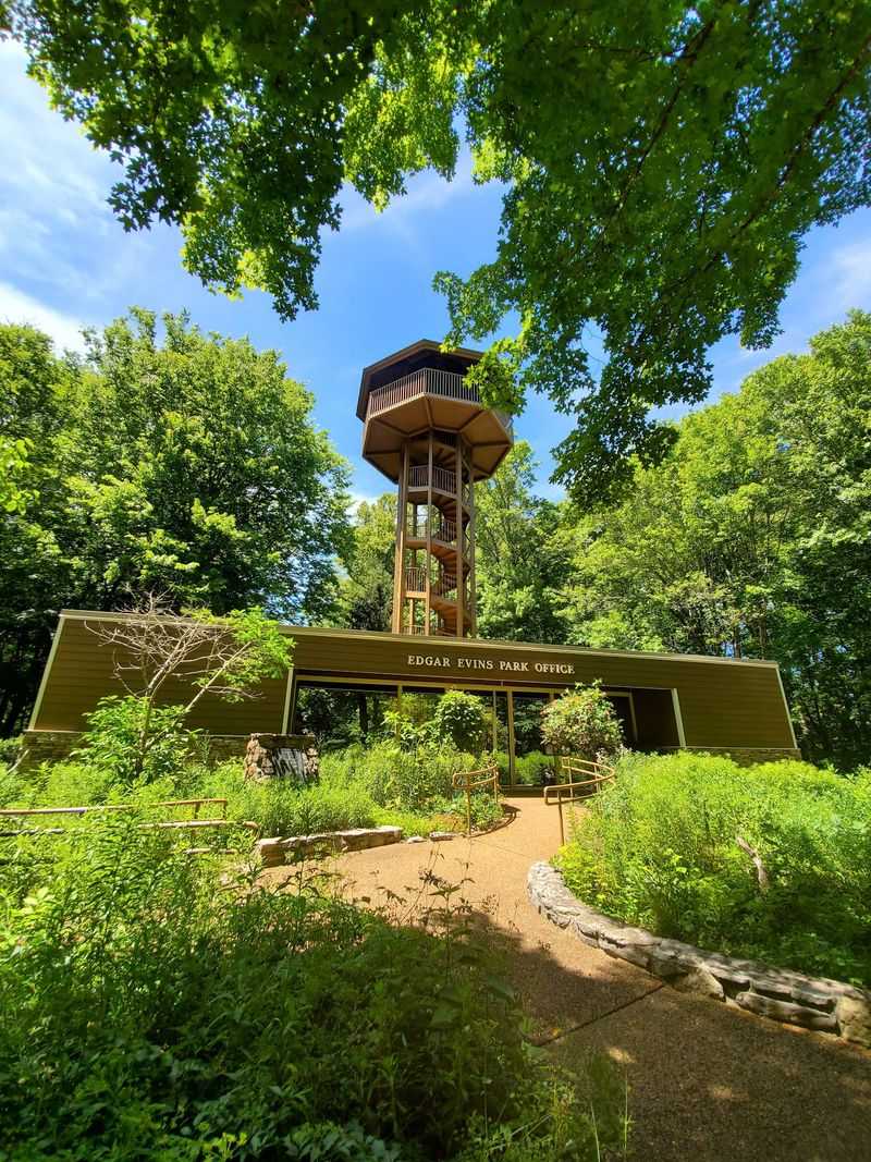 Climb The Tower And Let The Ridges Show Off