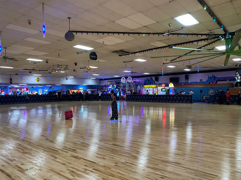 First-Time Skaters Get Plenty Of Backup