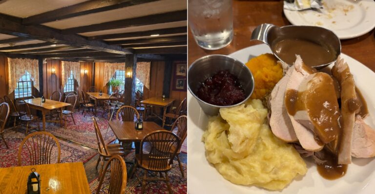 Families Travel Across Massachusetts For The Turkey Dinner At This Charming Sturbridge Restaurant
