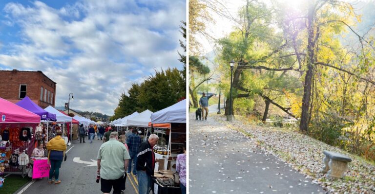The Formerly Sleepy Appalachian Town In Tennessee That Now Draws Enormous Festival Crowds