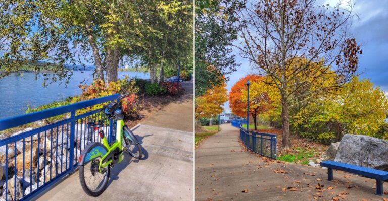 This Tennessee Riverfront Running Route Winds Through Brilliant Fall Colors On Flat Terrain