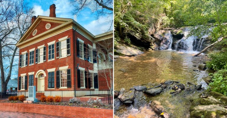 This 45-Mile Upstate Georgia Drive Winds Past  Waterfalls And Tiny River Towns