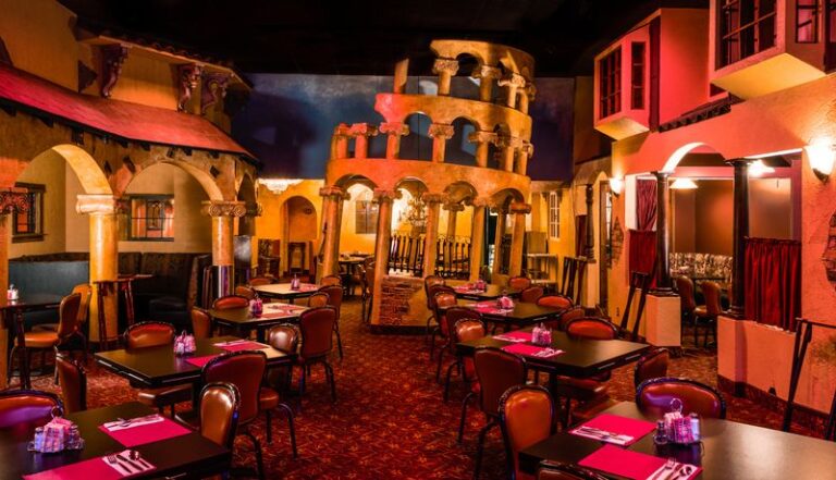 Old-School Charm Still Serves Up Classic Italian Dinners With Salad And Ice Cream At This Illinois Restaurant