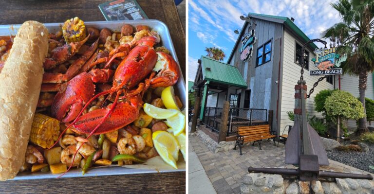 This California Seafood Restaurant Serves Platters So Big You Might Need The Whole Family To Finish