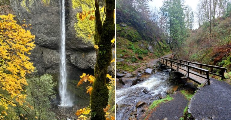 This Short Oregon Waterfall Hike Is Worth An Early Road Trip For Its Stunning Views