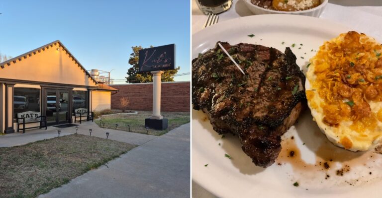 The Old-School Oklahoma Steakhouse That Locals Keep Secret For Its Busy Dinner Crowds