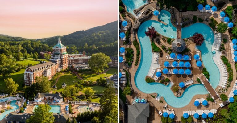 Virginia’s Historic Mountain Resort Has Natural Warm Springs Pools Made For Slow Soaking