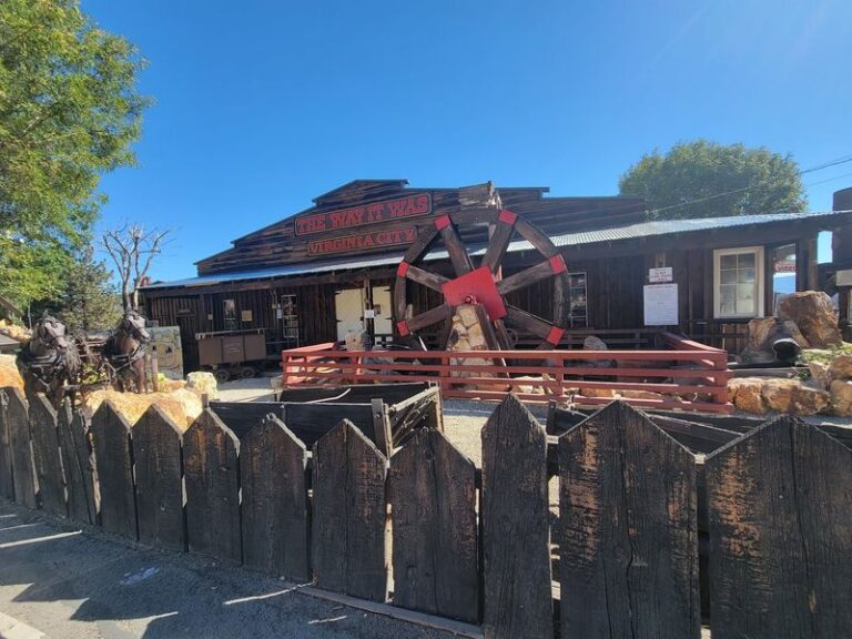 Kids Pan For Real Gold Flakes And Ride A Short Rail Line In This Old Nevada Mining Town