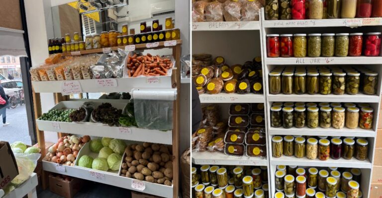 This New York Amish Market Stacks Fresh Harvest Favorites On The Table And Draws Local Crowds
