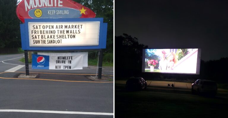 The Secret Pennsylvania Drive-In Where Locals Still Enjoy Cheap Tickets And One Screen