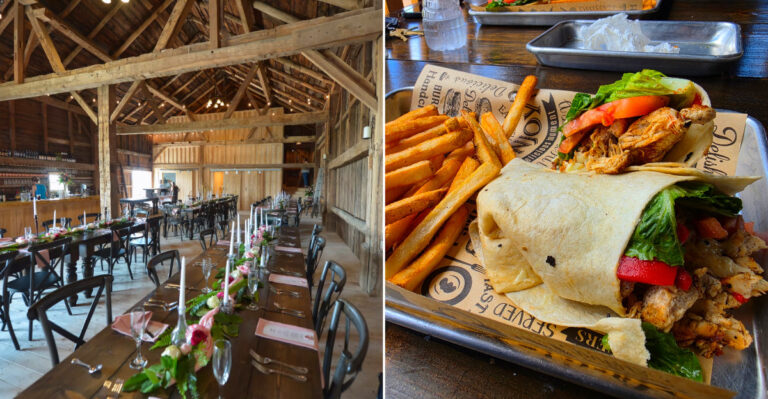 The New York Restaurant Inside An 1822 Barn Serving Farm Fresh Food In The Countryside