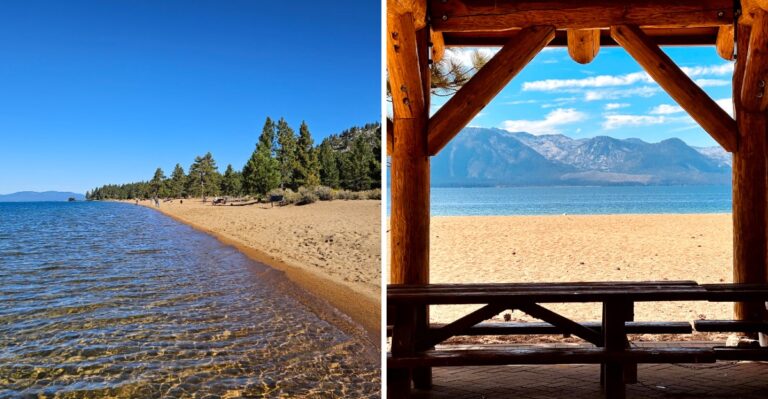 Nevada’s October Beach Walk Of The Month Is An Easy Sandy Loop With Stunning Water Views
