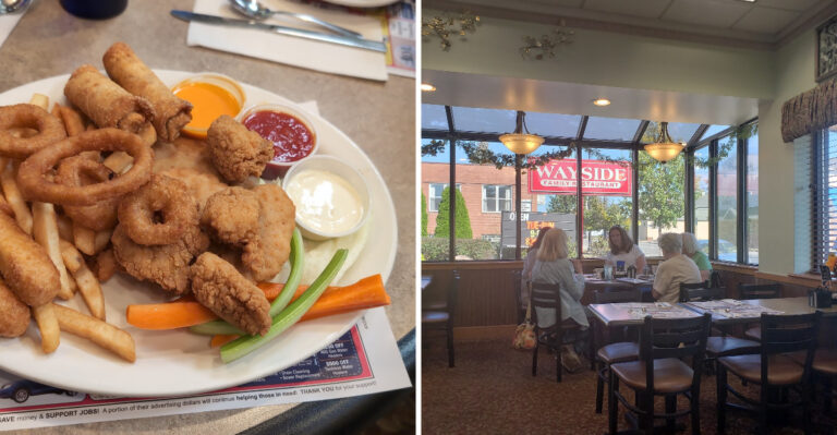 The Buffalo, New York Family Restaurant Where The Friday Fish Fry Hangs Off The Plate