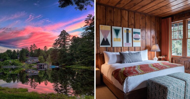 This North Carolina Mountain Lodge Makes Thanksgiving Weekend Feel Like A Full Fall Escape