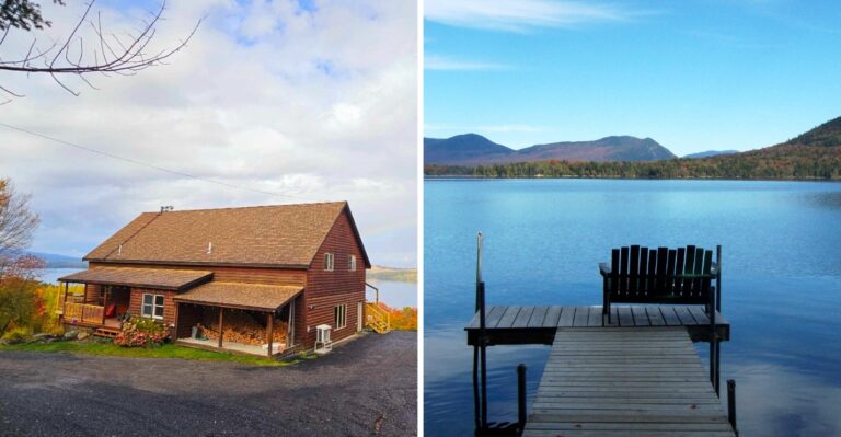 This Maine Cabin Retreat Has Peaceful Lake Views And Everything You Need For A Relaxing Escape