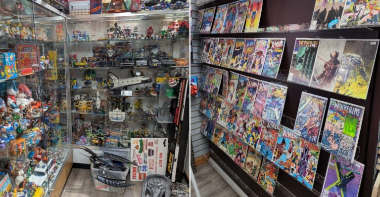 A Former Hasbro Employee Runs This Massachusetts Shop Where Transformers And Back-Issue Comics Fill The Shelves