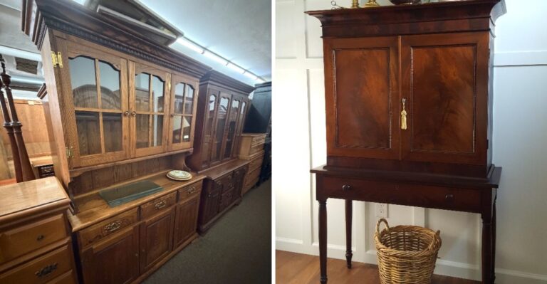 This Ohio Vintage Furniture Shop Sends You Home With Solid Wood Pieces Loaded Into Your Car