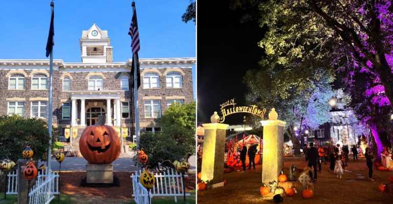This Oregon Town Keeps The Halloween Spirit Alive Nearly All October Long