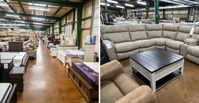 This Massive South Carolina Furniture Outlet Sells Name-Brand Pieces At Prices Worth The Drive