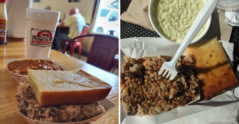 This North Carolina BBQ Joint Still Smokes Meat The Old-Fashioned Way And Locals Love It