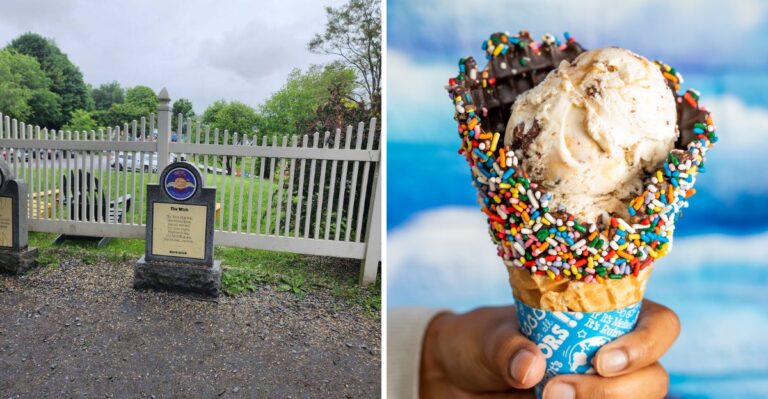 Retired Ice Cream Flavors Get Real Tombstones At A Factory Graveyard In Vermont