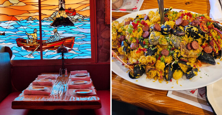 The New York Waterfront Restaurant Where One Fried Seafood Platter Feeds Two People
