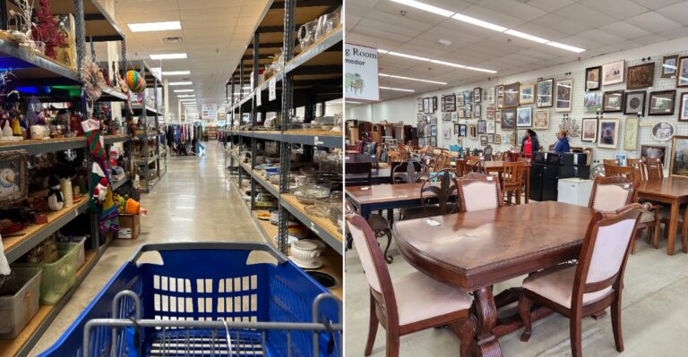 This North Carolina Thrift Shop Makes It Hard To Leave Without A Trunkful