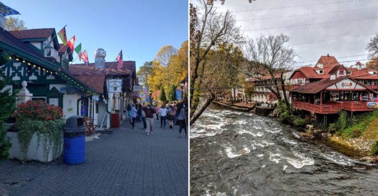 This Georgia Mountain Town Is A Hidden Spot That Becomes A German Village Every October