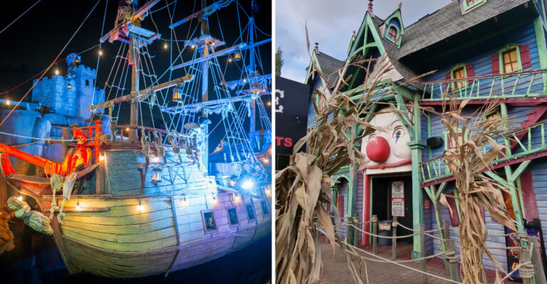 The New York Park That Transforms Into A Halloween Wonderland With Five Haunted Attractions Every October