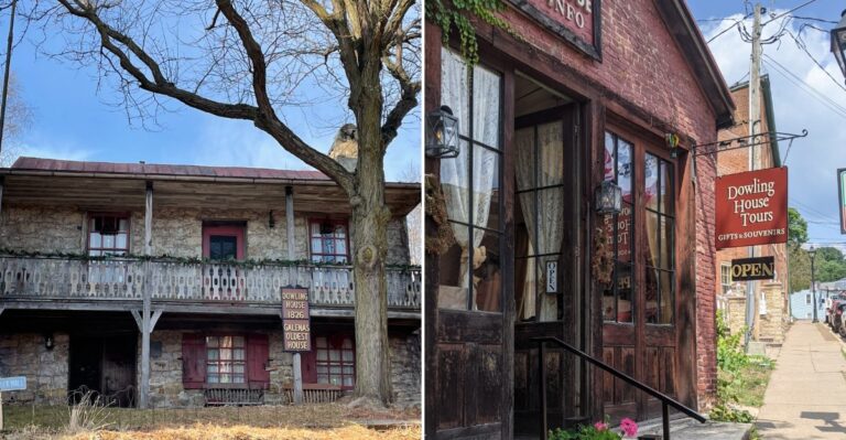 This Retro Illinois Town Has A Main Street That Looks Frozen In The 1800s