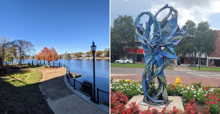 This Easy Georgia Trail Is Perfect For A Fall Walk Or Scenic Run Along The River